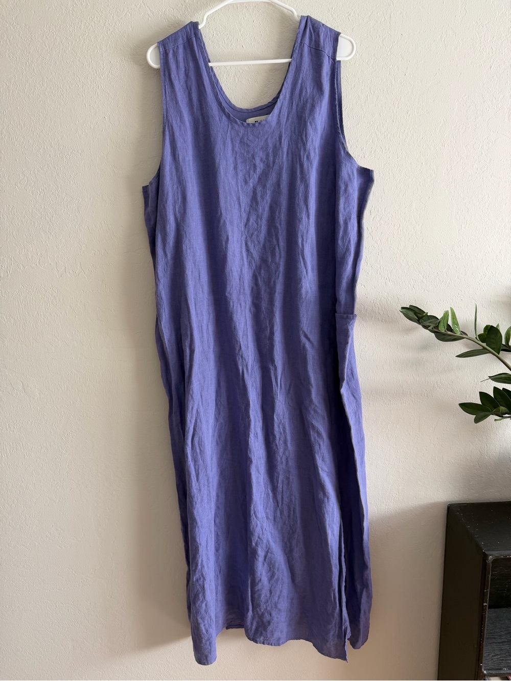 Flax Sleeveless 100% Linen Dress